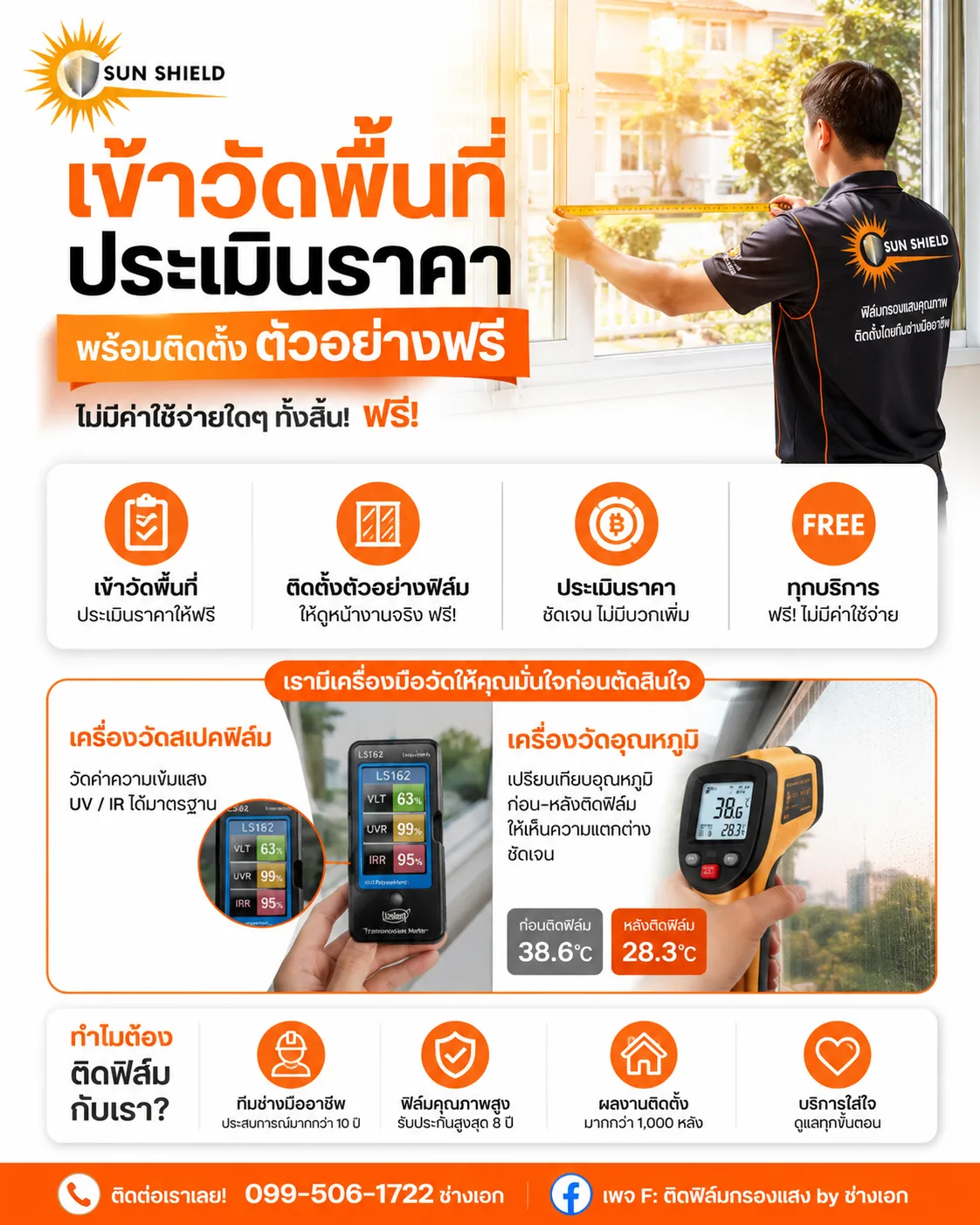 ตัวอย่างผลงาน สำรวจหน้างานและประเมินราคาฟรี