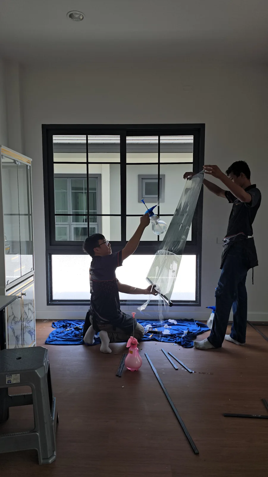 ติดฟิล์มกระจกที่พักอาศัย — ผลงานติดฟิล์มกรองแสงโดย SUNSHIELD FILM